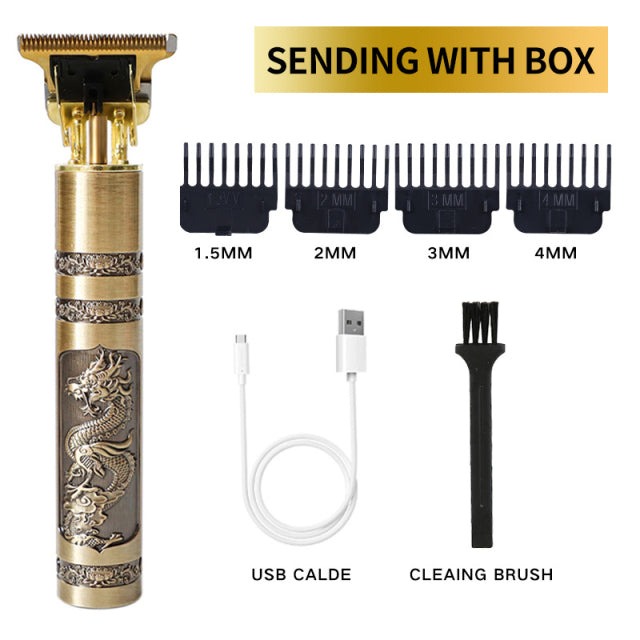 Hair Cutting Machine Trimmer Clipper Electric Shaver Barber Shaving Professional Vintage T9 Razor Mustache Finishing - The Well Being The Well Being Dragon Ludovick-TMB Hair Cutting Machine Trimmer Clipper Electric Shaver Barber Shaving Professional Vintage T9 Razor Mustache Finishing
