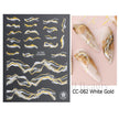Manicure Stickers White Laser Gold Fall Leaves Decals Sliders Nail Art Decor - The Well Being The Well Being Ludovick-TMB Manicure Stickers White Laser Gold Fall Leaves Decals Sliders Nail Art Decor