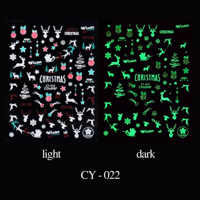 Manicure Stickers White Laser Gold Fall Leaves Decals Sliders Nail Art Decor - The Well Being The Well Being CY-022 Ludovick-TMB Manicure Stickers White Laser Gold Fall Leaves Decals Sliders Nail Art Decor