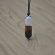 Wood Resin Necklace Pendant - The Well Being The Well Being ES170806128 Ludovick-TMB Wood Resin Necklace Pendant