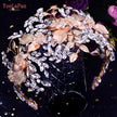 Headdresses for Bridal Headband Wedding - The Well Being The Well Being HP391-Gold Ludovick-TMB Headdresses for Bridal Headband Wedding