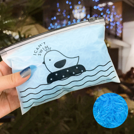 High-Quality Elastic Nylon Hair Bands For Girls Colorful Rubber Band Kids - The Well Being The Well Being D18 1000PCS Ludovick-TMB High-Quality Elastic Nylon Hair Bands For Girls Colorful Rubber Band Kids