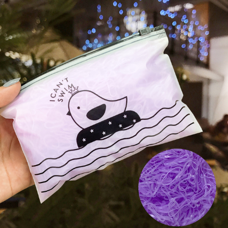 High-Quality Elastic Nylon Hair Bands For Girls Colorful Rubber Band Kids - The Well Being The Well Being D19 1000PCS Ludovick-TMB High-Quality Elastic Nylon Hair Bands For Girls Colorful Rubber Band Kids