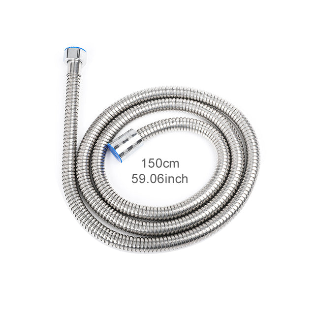 High Pressure Water Saving Shower Head 360 Degrees Rotating Spray - The Well Being The Well Being 1.5M SS Hose / Uk Ludovick-TMB High Pressure Water Saving Shower Head 360 Degrees Rotating Spray