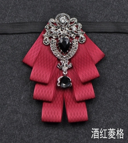 Rhinestone Bow Tie - The Well Being The Well Being 8 / CN Ludovick-TMB Rhinestone Bow Tie