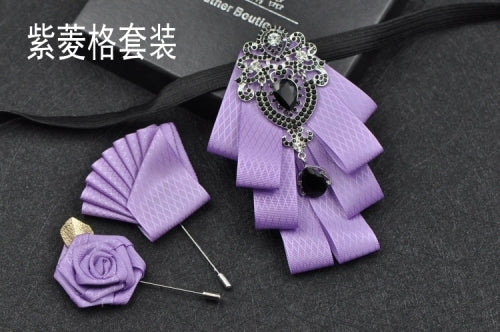 Rhinestone Bow Tie - The Well Being The Well Being 6 set / CN Ludovick-TMB Rhinestone Bow Tie