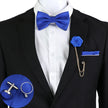 Solid Color Bow Tie Set - The Well Being The Well Being SET4-3 Ludovick-TMB Solid Color Bow Tie Set
