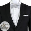 Solid Color Bow Tie Set - The Well Being The Well Being SET7-2 Ludovick-TMB Solid Color Bow Tie Set