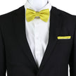 Solid Color Bow Tie Set - The Well Being The Well Being SET9-1 Ludovick-TMB Solid Color Bow Tie Set