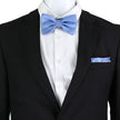Solid Color Bow Tie Set - The Well Being The Well Being SET10-1 Ludovick-TMB Solid Color Bow Tie Set