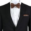 Solid Color Bow Tie Set - The Well Being The Well Being SET11-1 Ludovick-TMB Solid Color Bow Tie Set