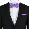 Solid Color Bow Tie Set - The Well Being The Well Being SET13-1 Ludovick-TMB Solid Color Bow Tie Set