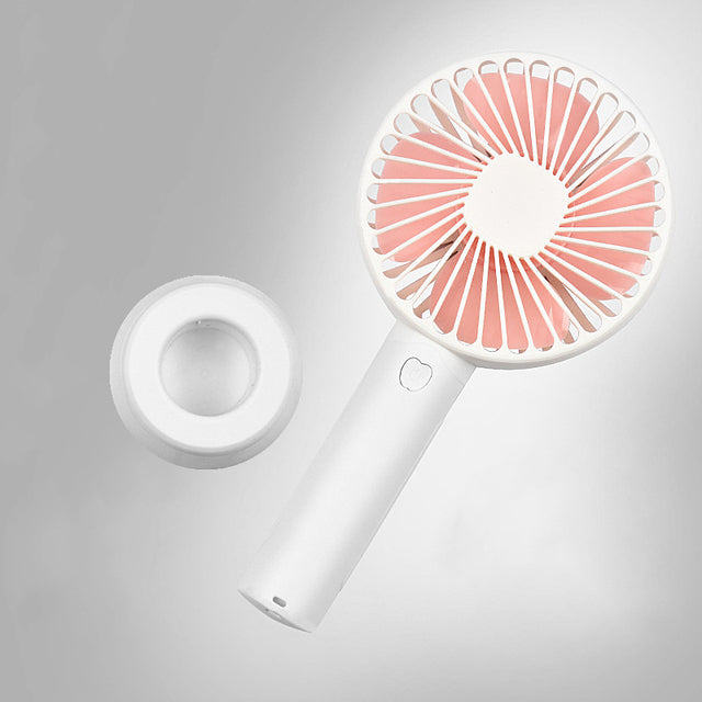 Handheld Personal Mini Fan USB Rechargeable Portable Fan Cooler With Strap Adjustable 3 Speed For Office Outdoor Travel - The Well Being The Well Being White 29 / Russian Federation Ludovick-TMB Handheld Personal Mini Fan USB Rechargeable Portable Fan Cooler With Strap Adjustable 3 Speed For Office Outdoor Travel