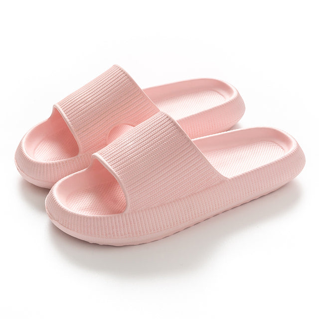 Women Thick Sole Home Slippers - The Well Being The Well Being pink / 230mm(34-35) Ludovick-TMB Women Thick Sole Home Slippers