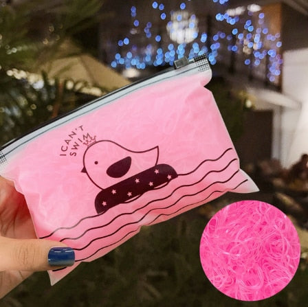 High-Quality Elastic Nylon Hair Bands For Girls Colorful Rubber Band Kids Hair Accessories Headdress Hair Ties - The Well Being The Well Being Ludovick-TMB High-Quality Elastic Nylon Hair Bands For Girls Colorful Rubber Band Kids Hair Accessories Headdress Hair Ties