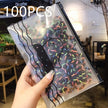 High-Quality Elastic Nylon Hair Bands For Girls Colorful Rubber Band Kids Hair Accessories Headdress Hair Ties - The Well Being The Well Being Z3 100PCS Ludovick-TMB High-Quality Elastic Nylon Hair Bands For Girls Colorful Rubber Band Kids Hair Accessories Headdress Hair Ties