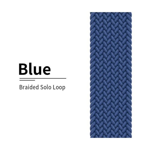 Nylon Braided Solo Loop fabric Strap For Apple Watch band - The Well Being The Well Being Ludovick-TMB Nylon Braided Solo Loop fabric Strap For Apple Watch band